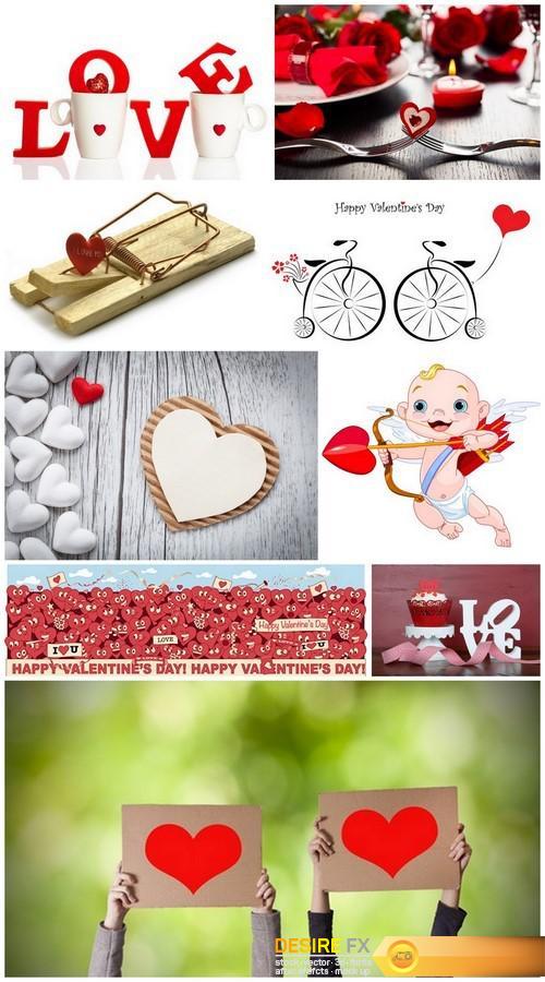 Valentine's Day - 9 UHQ JPEG Stock Images