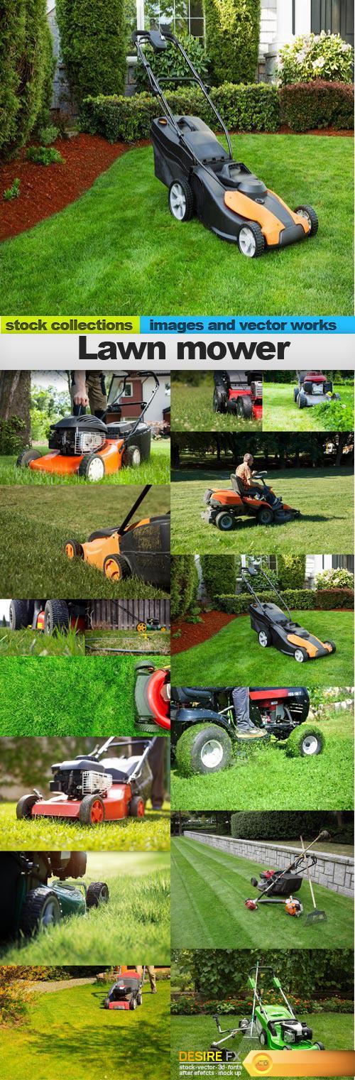Lawn mower,15 x UHQ JPEG