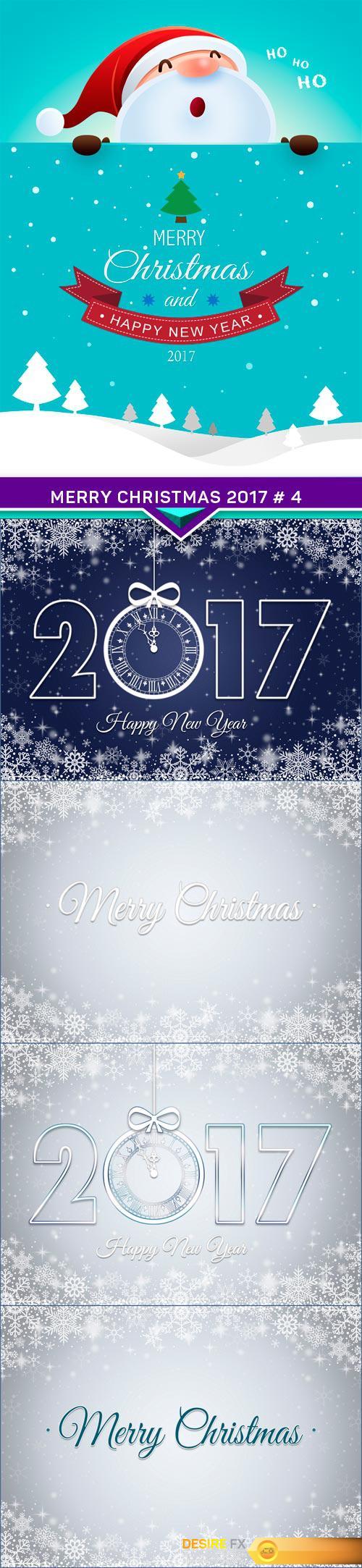 Merry Christmas 2017 # 4 5X JPEG