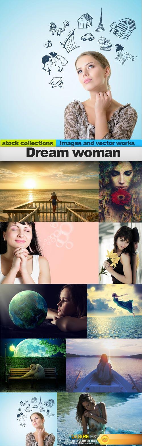 Dream woman, 10 x UHQ JPEG 