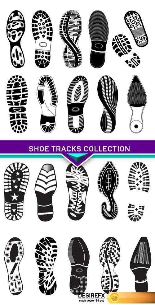 Shoe Tracks Collection 2X EPS