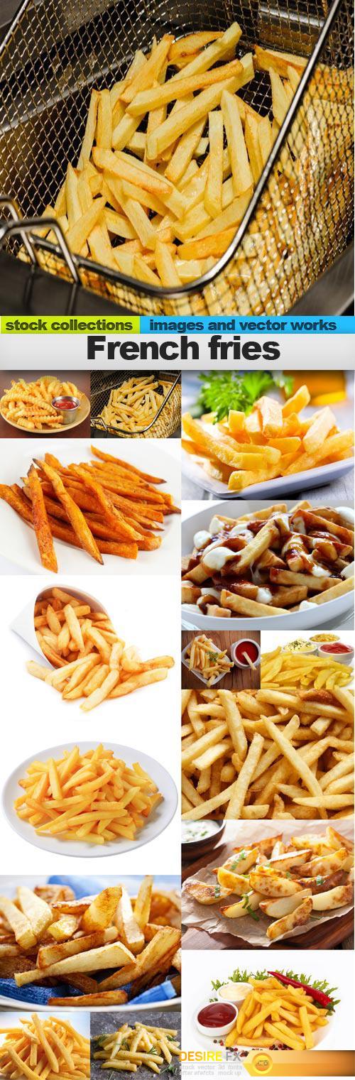 French fries, 15 x UHQ JPEG