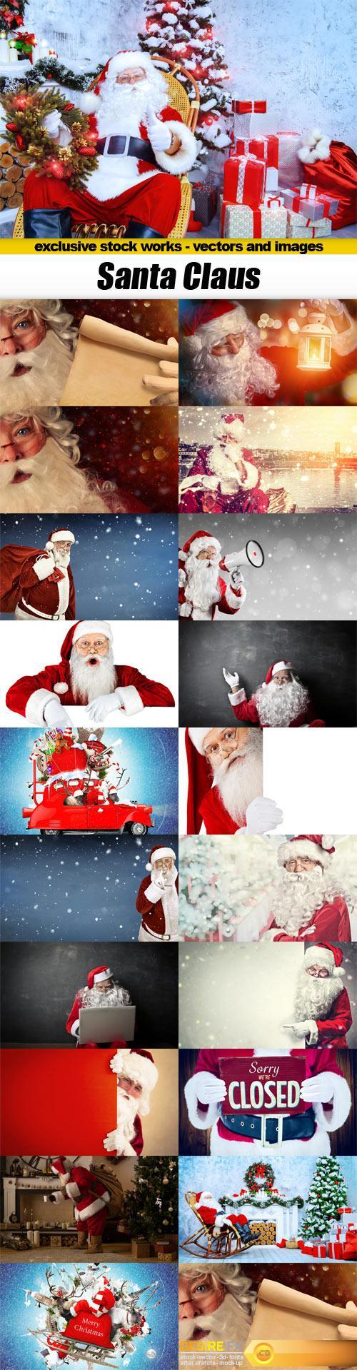 Santa Claus - 20x JPEGs