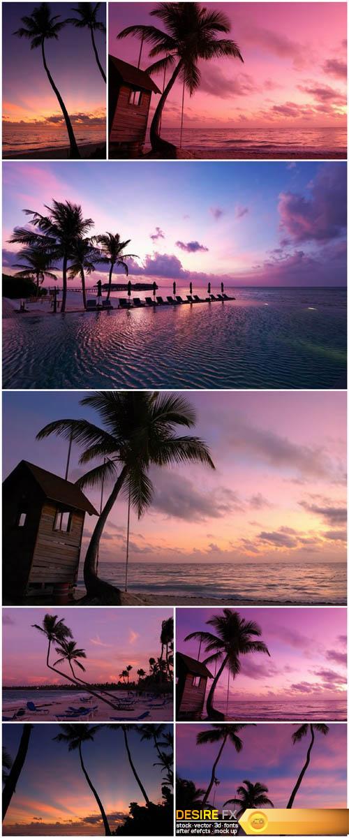 Caribbean sunset - 8xUHQ JPEG