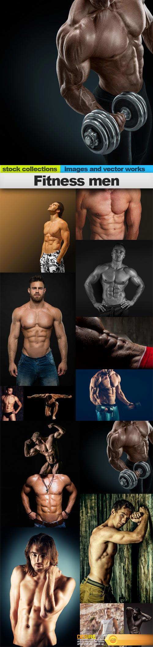 Fitness men, 15 x UHQ JPEG