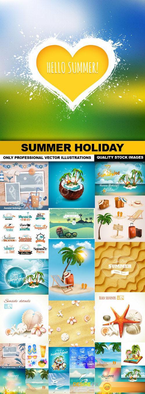 Summer Holiday - 25 Vector