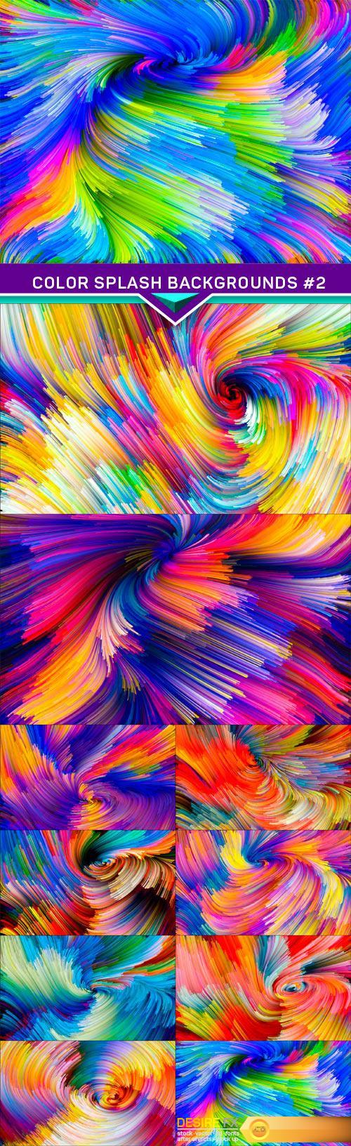 Color Splash Backgrounds #2 10X JPEG