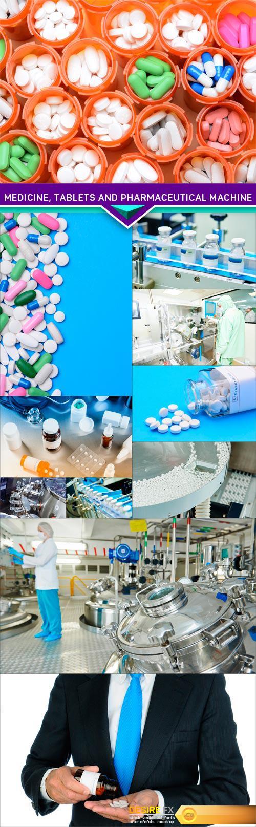 Medicine, tablets and pharmaceutical machine 11X JPEG