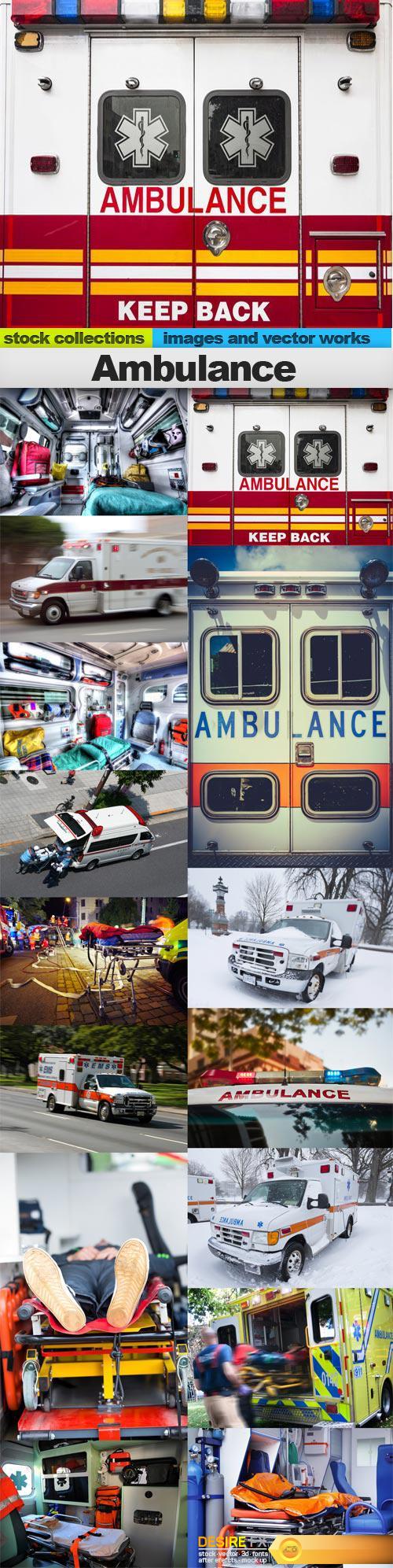 Ambulance, 15 x UHQ JPEG