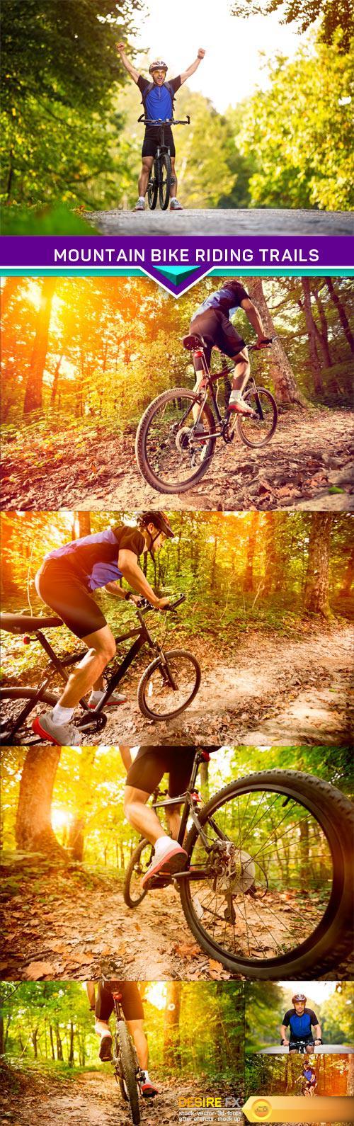 Mountain bike riding trails 7X JPEG