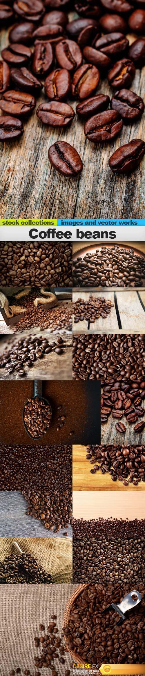 Coffee beans, 15 x UHQ JPEG