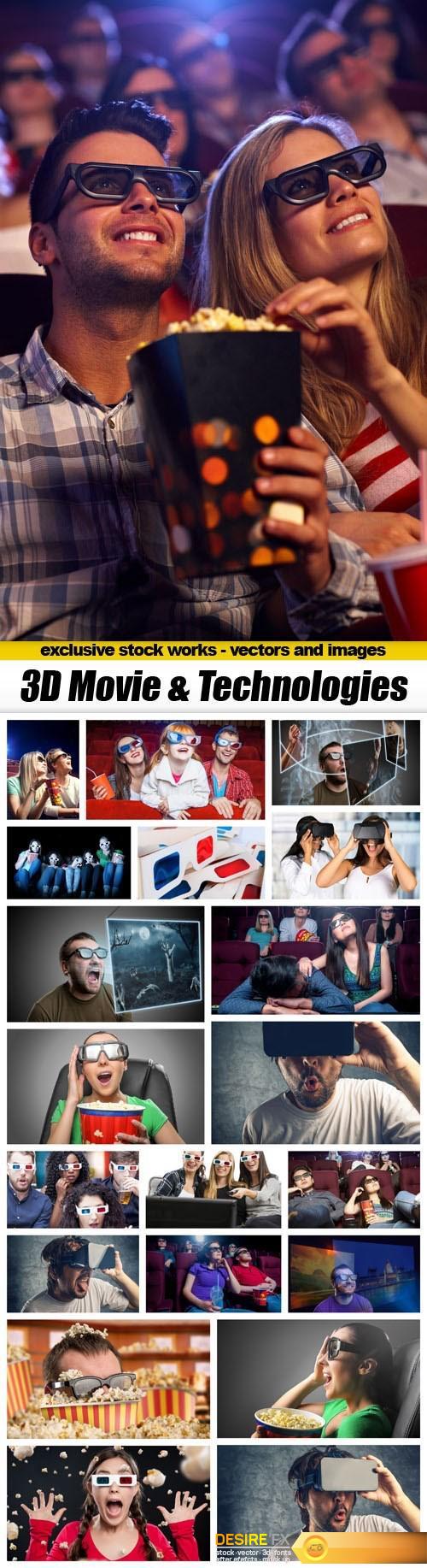 3D Movie & Technologies - 21xUHQ JPEG