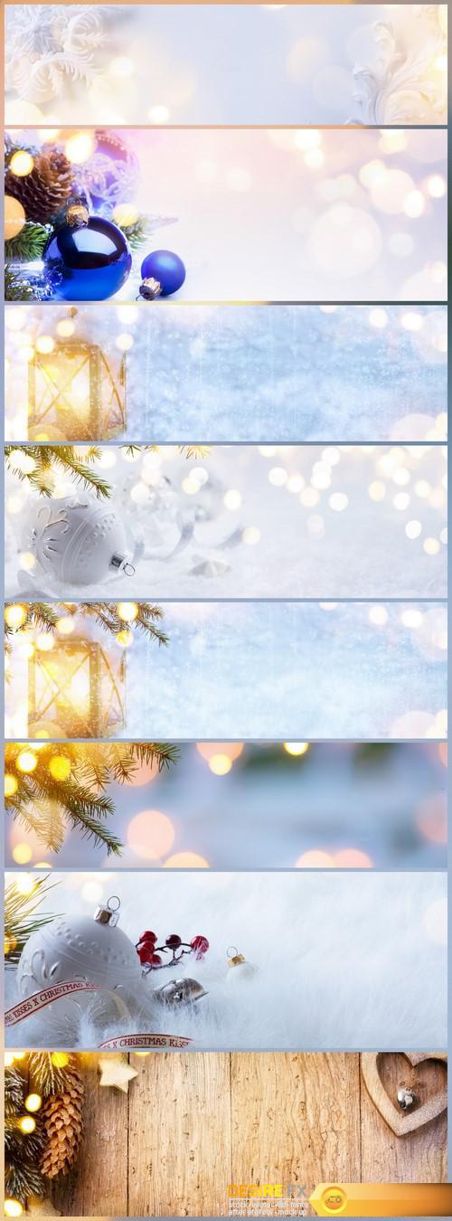 Art Merry Christmas and bright holidays background 8X JPEG