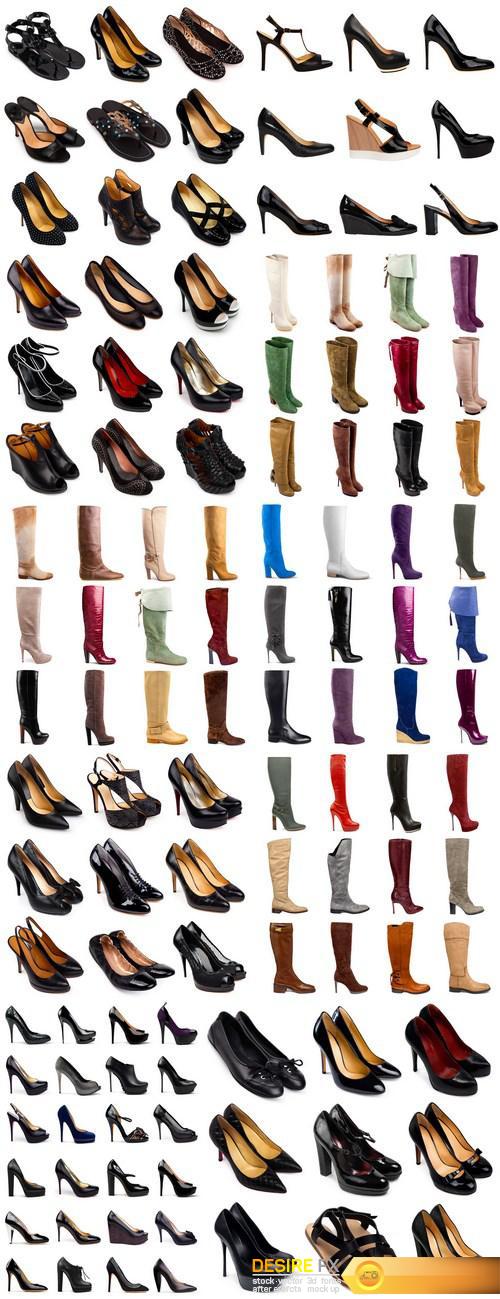 Female footwear collection - 11xUHQ JPEG