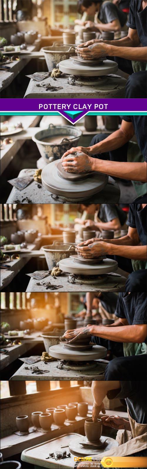 Pottery clay pot 4X JPEG