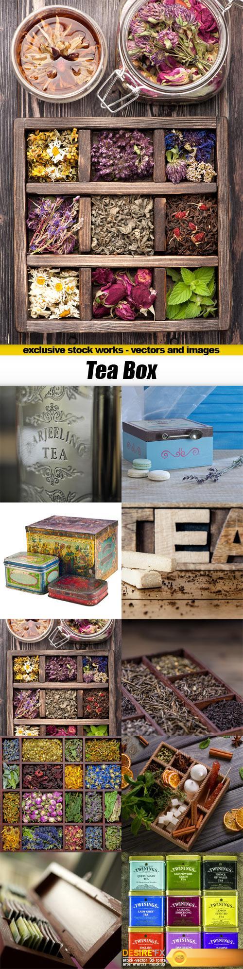 Tea Box - 10x JPEGs