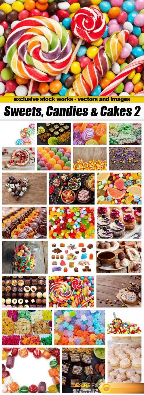Sweets, Candies & Cakes 2 - 26xUHQ JPEG