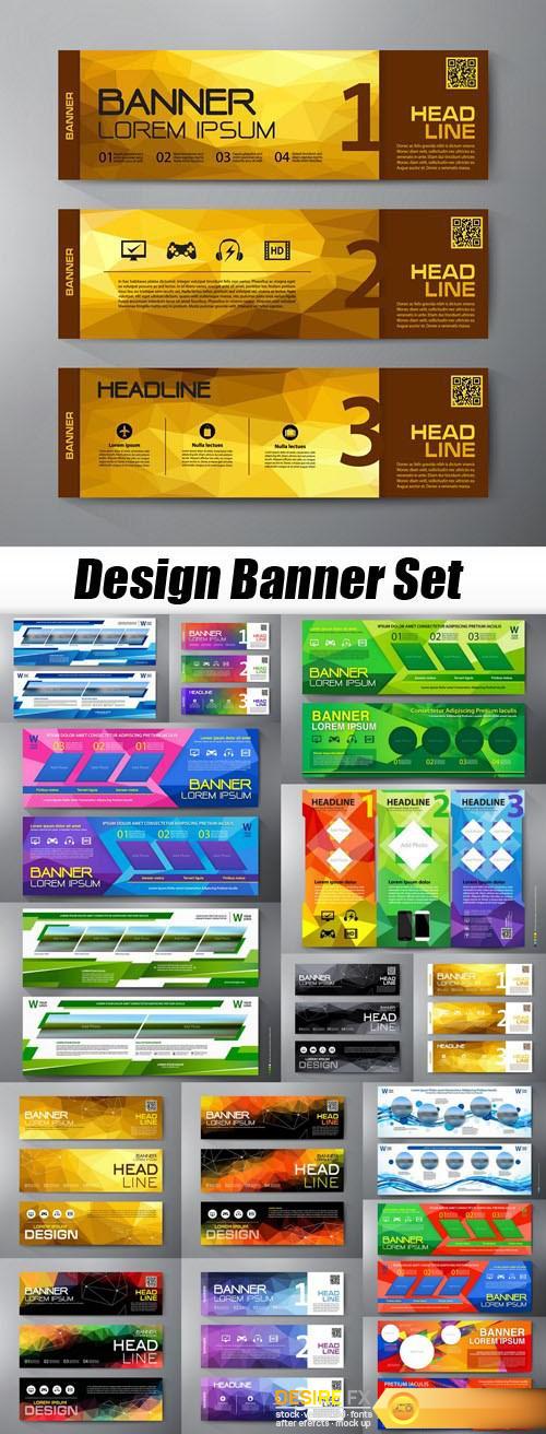 Design Banner Set - 16xEPS