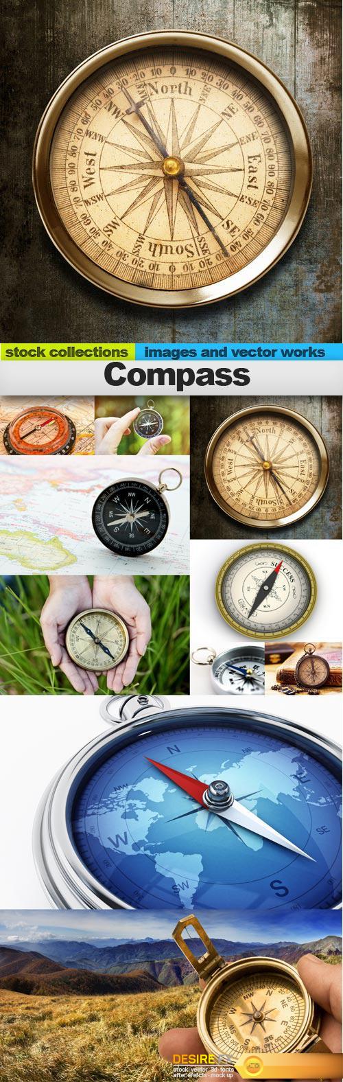 Compass, 10 x UHQ JPEG