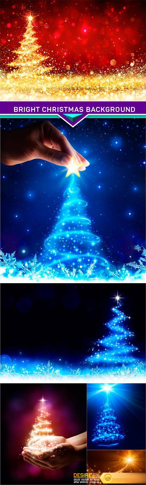 Bright Christmas Background 6X JPEG