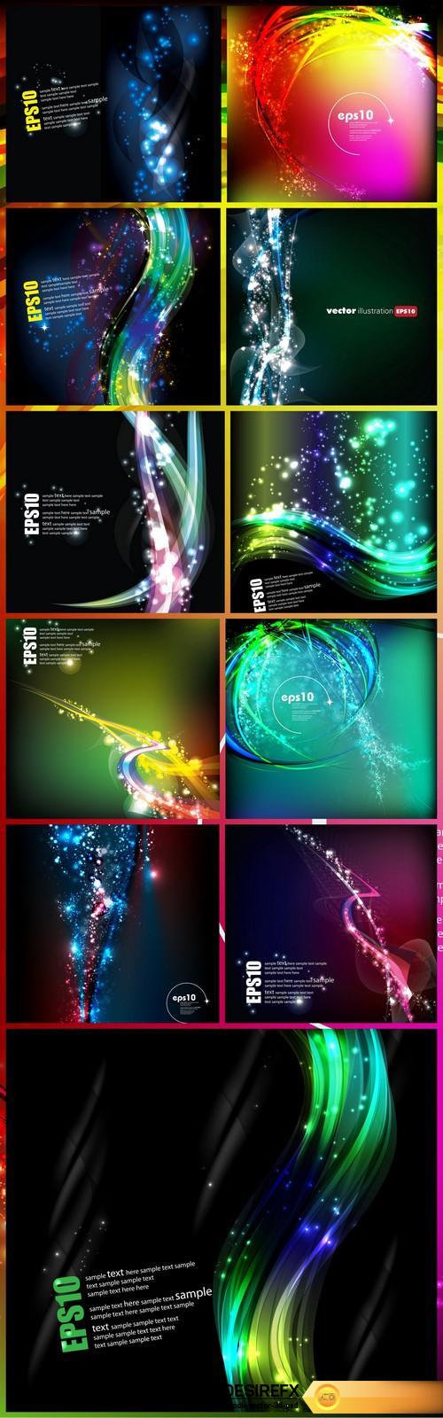 Vector art background with place for text 11X EPS