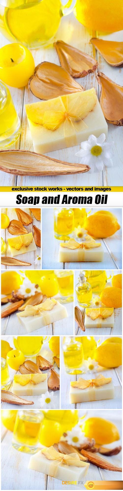 Soap and Aroma Oil - 8xUHQ JPEG