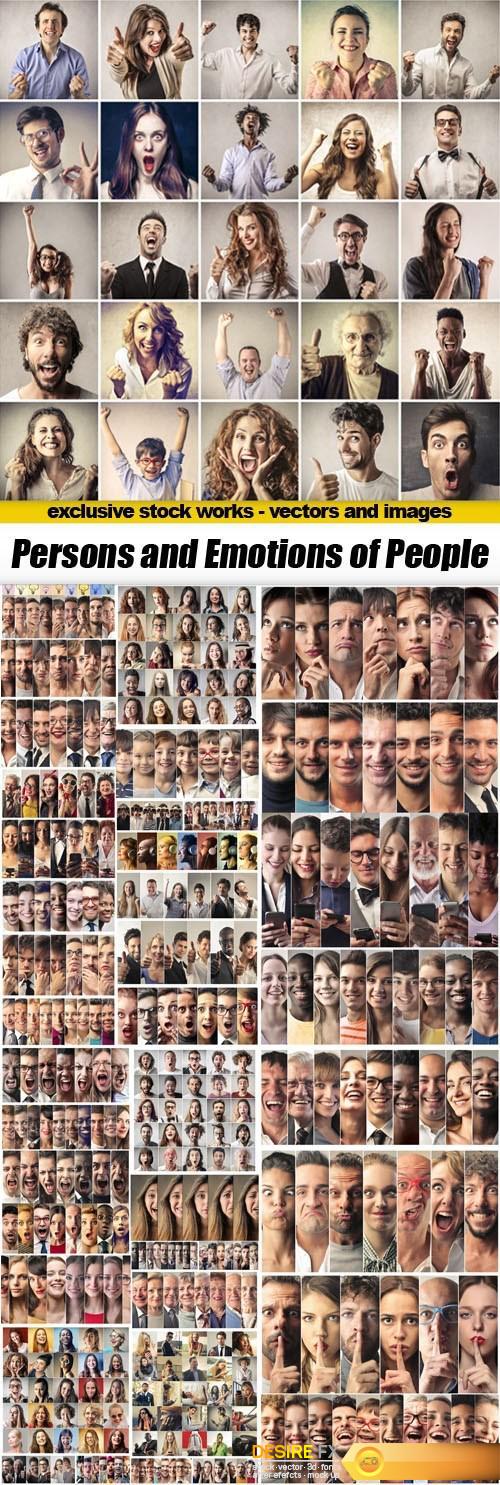 Persons and Emotions of People - 41xUHQ JPEG