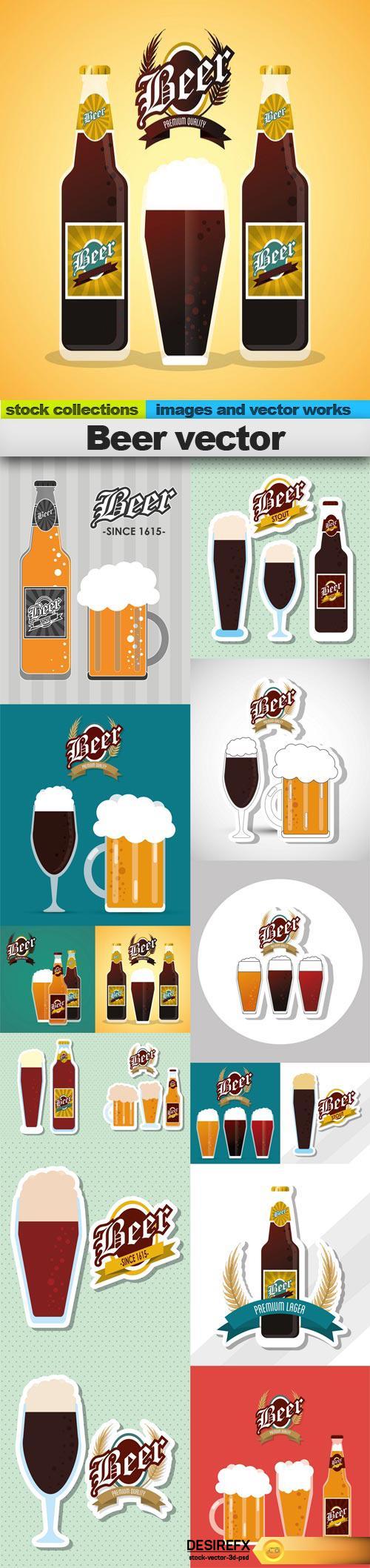 Beer vector, 15 X EPS