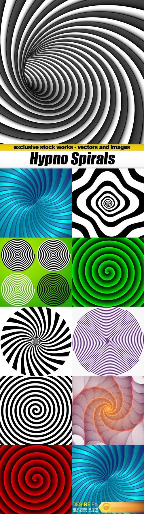Hypno Spiral Textures - 10x JPEGs