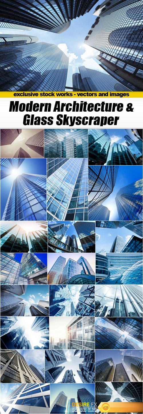Modern Architecture & Glass Skyscraper - 25xUHQ JPEG