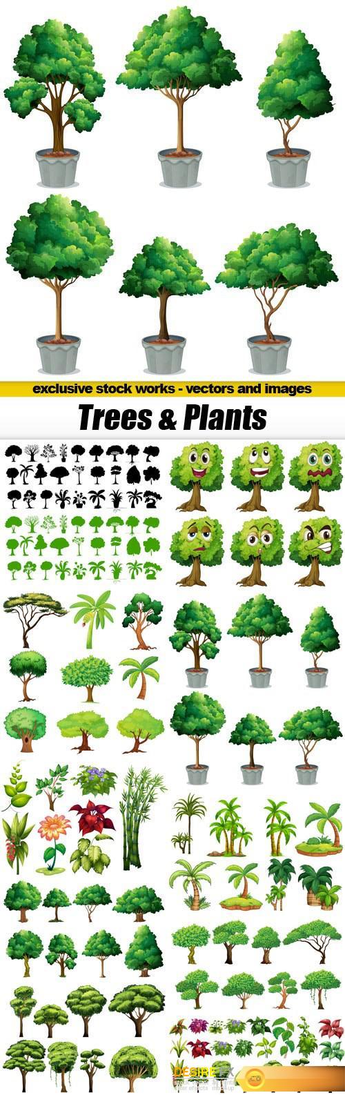 Trees & Plants - 10xEPS