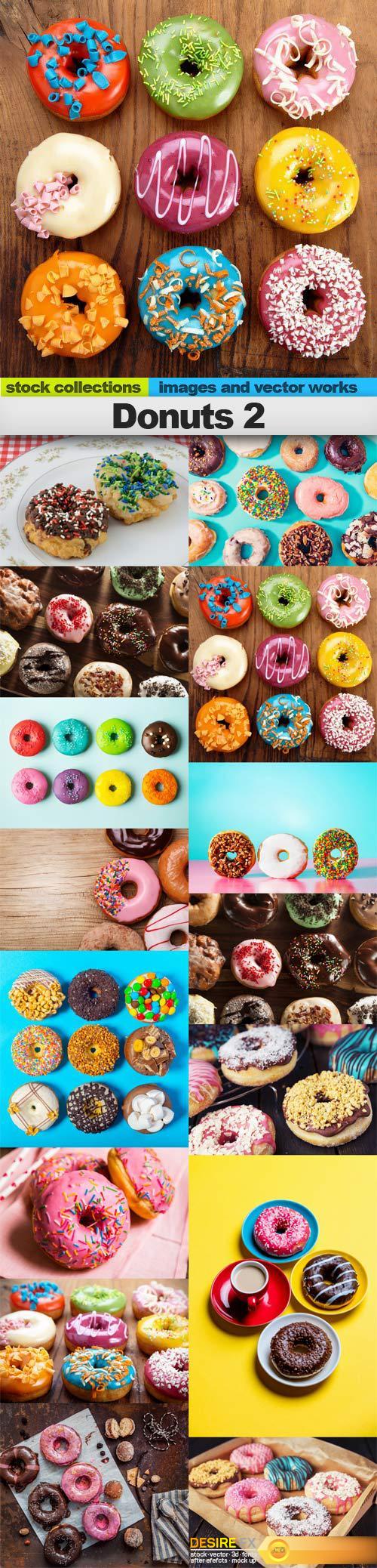 Donuts 2, 15 x UHQ JPEG