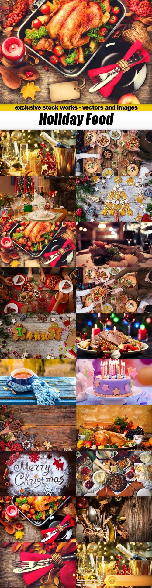 Holiday Food - 20x JPEGs