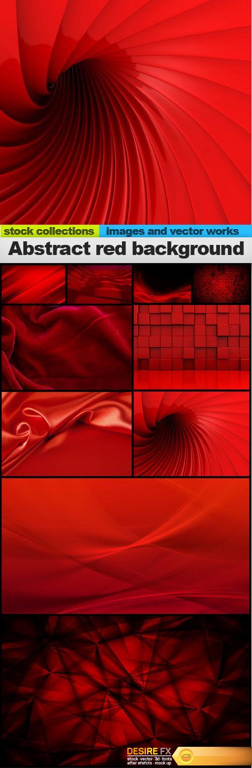 Abstract red background, 10 x UHQ JPEG 