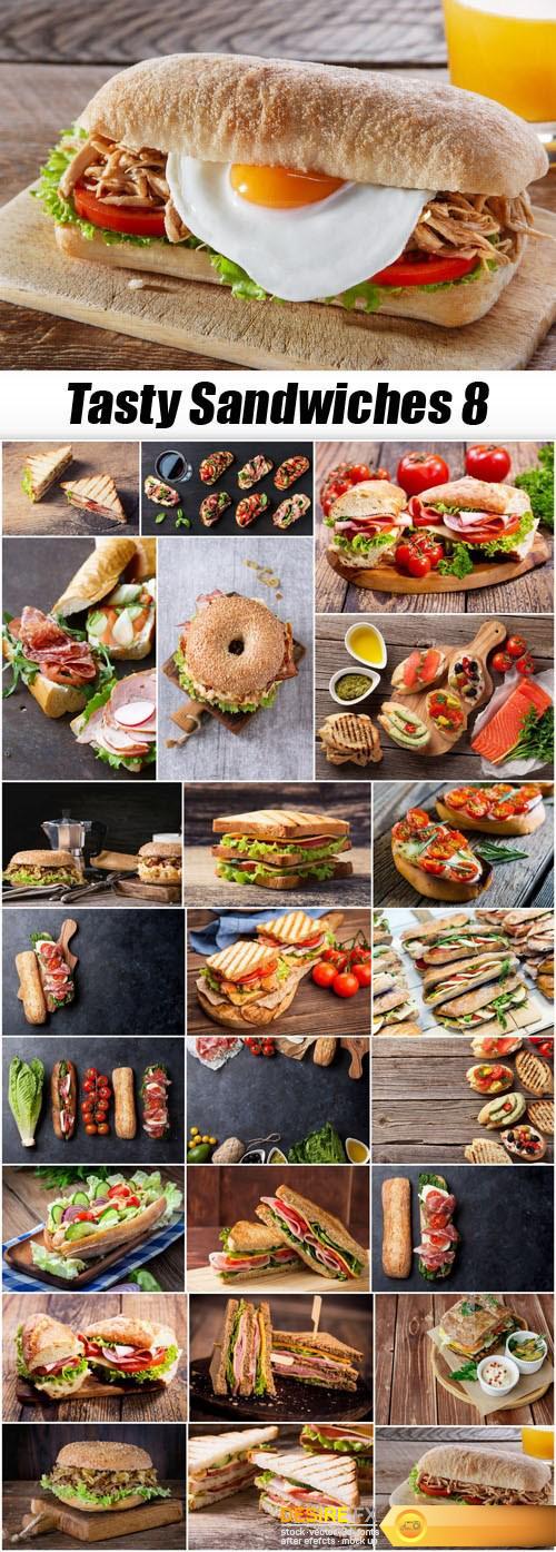 Tasty Sandwiches 8 - 25xUHQ JPEG