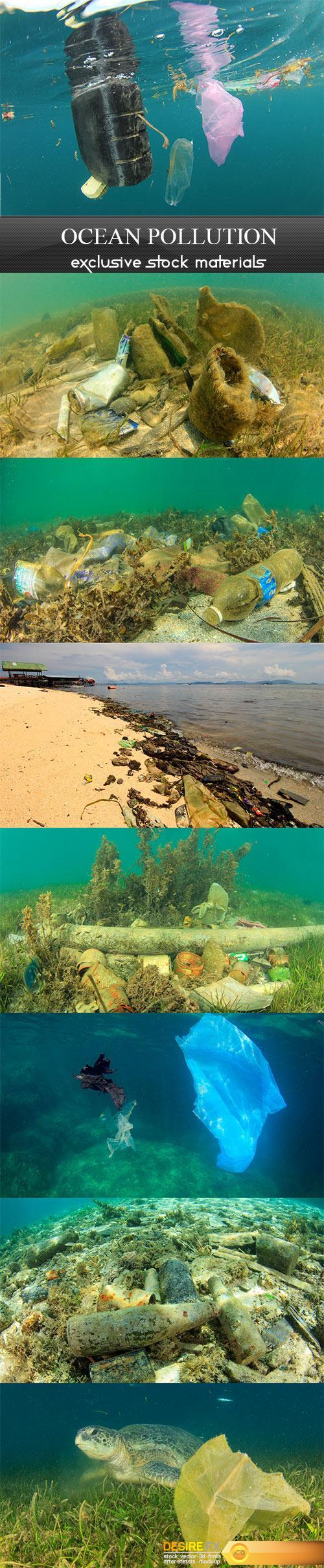 Eco problem - ocean pollutions - 8UHQ JPEG
