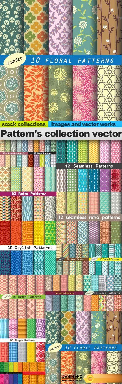 Pattern's collection vector, 15 x  EPS