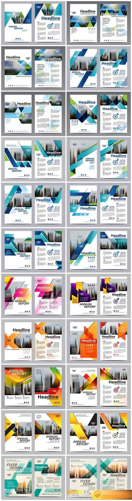 Corporate Templates of Brochures 19 - 24xEPS