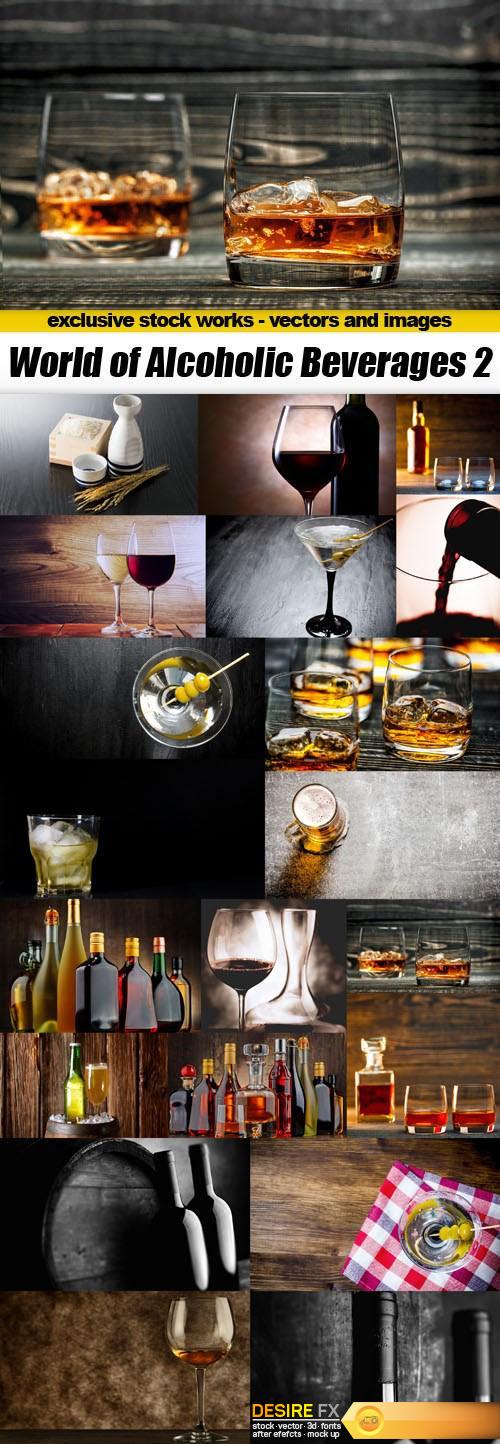 World of Alcoholic Beverages 2 - 20xUHQ JPEG