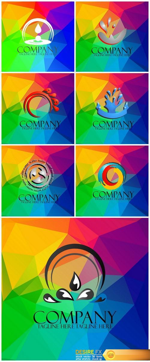 Colorful abstract logo for the company 7X EPS
