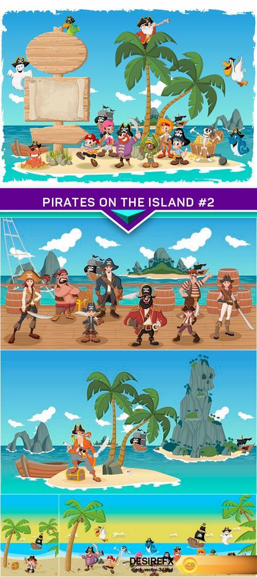 Pirates on the Island #2 5X EPS