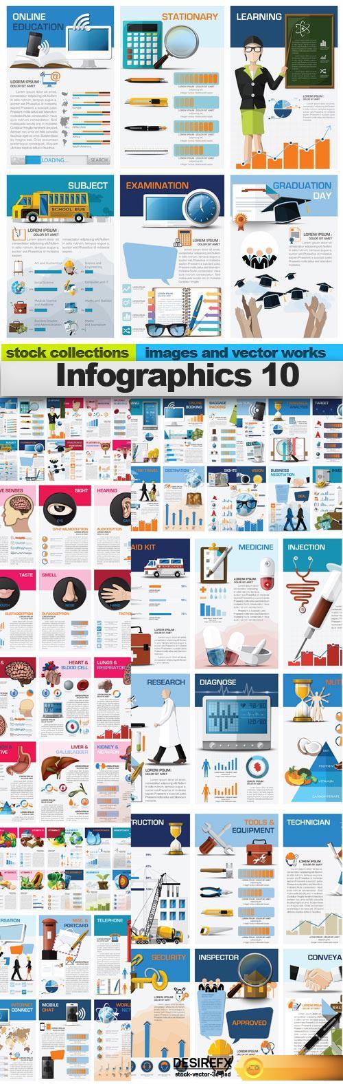 Infographics 10, 11 X EPS 