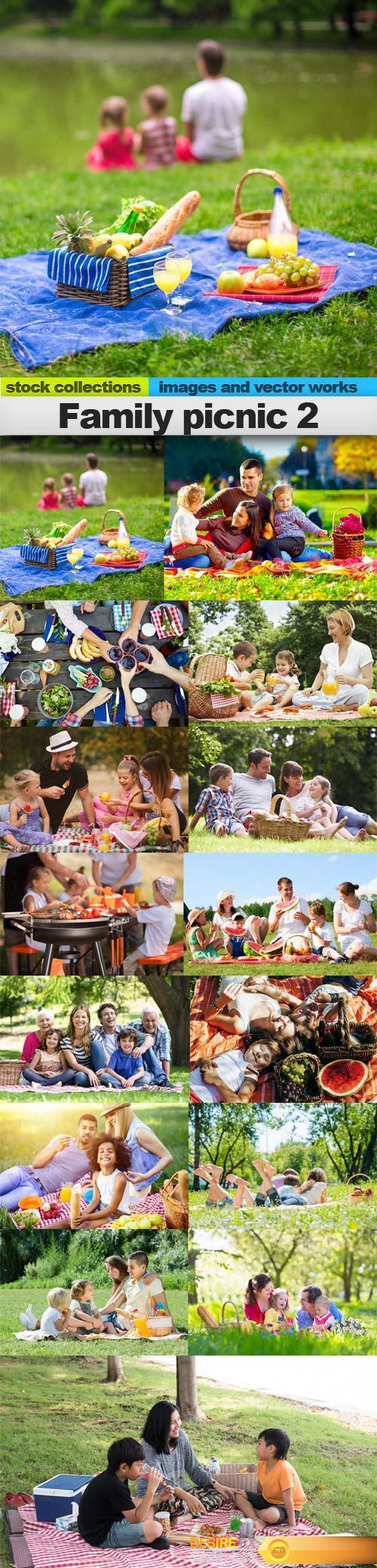 Family picnic 2, 15 x UHQ JPEG