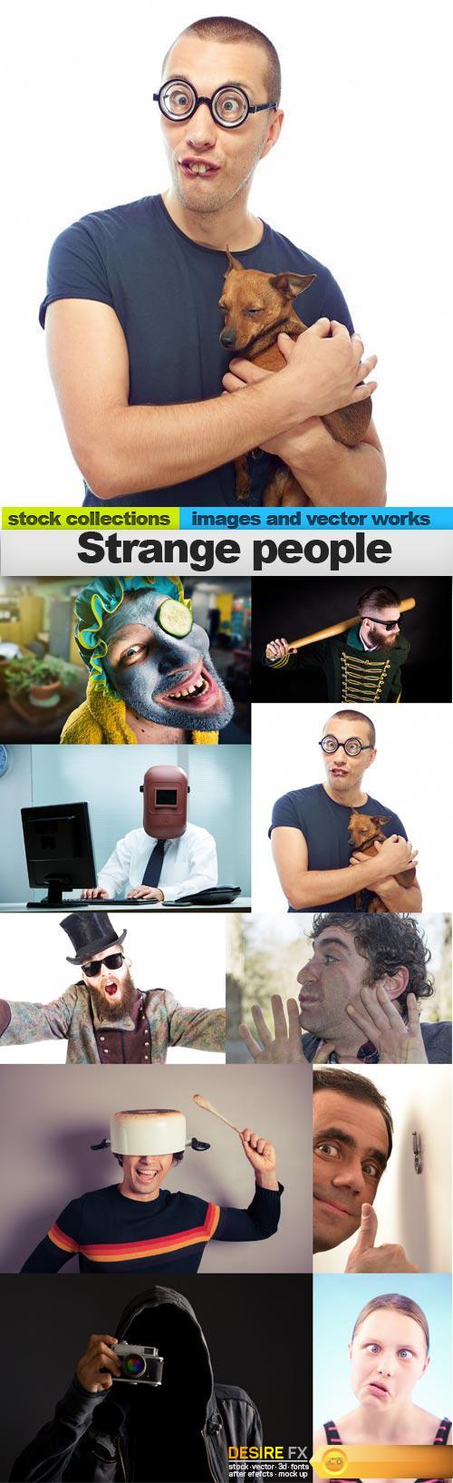 Strange people, 10 x UHQ JPEG