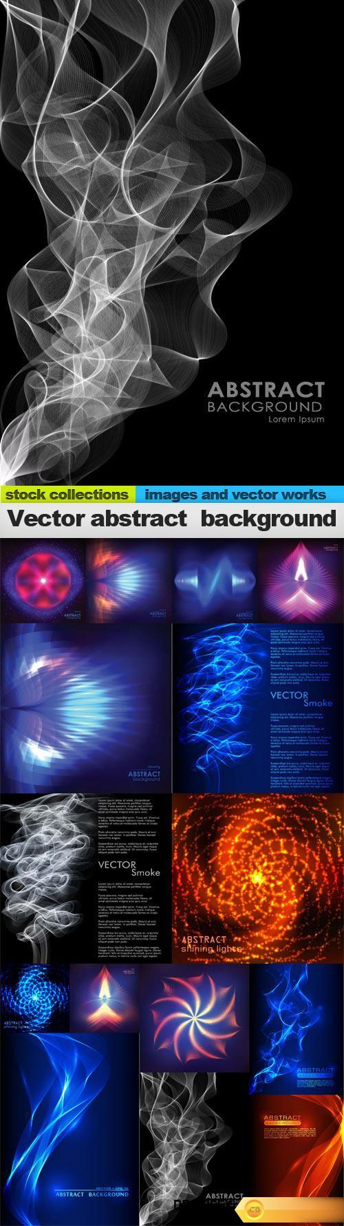 Vector abstract  background, 15 x EPS