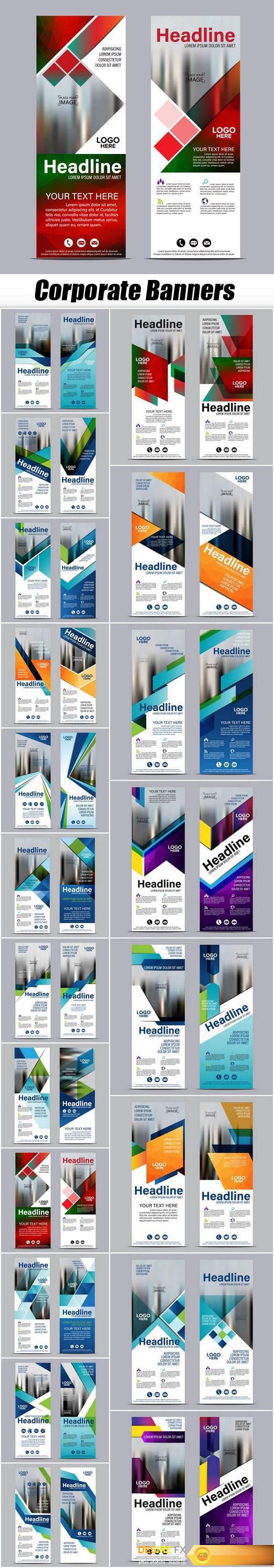 Corporate Banners - 20xEPS