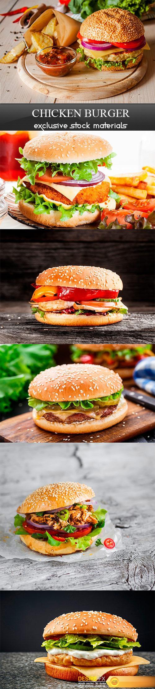 Chicken burger - 6UHQ JPEG