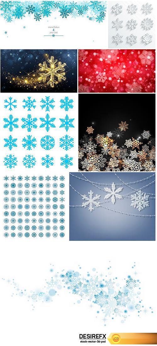 Snowflakes - 9EPS