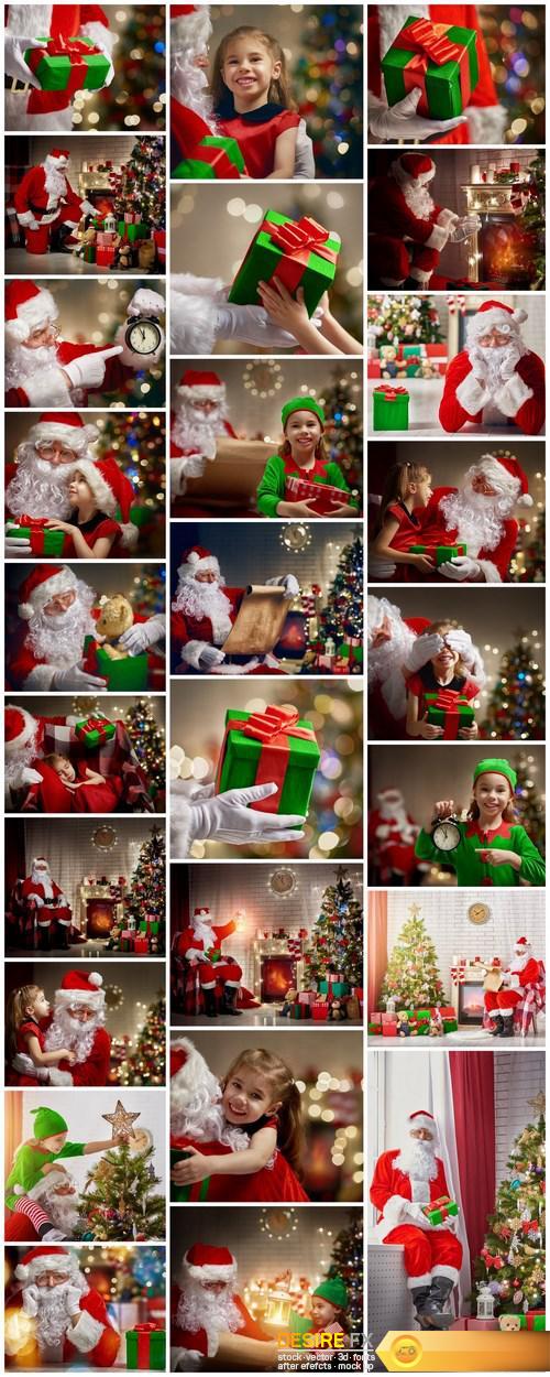 Santa Claus, Children's & New Year's Gifts 2 - 26xUHQ JPEG