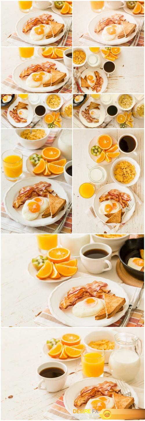 Traditional american breakfast - 10xUHQ JPEG